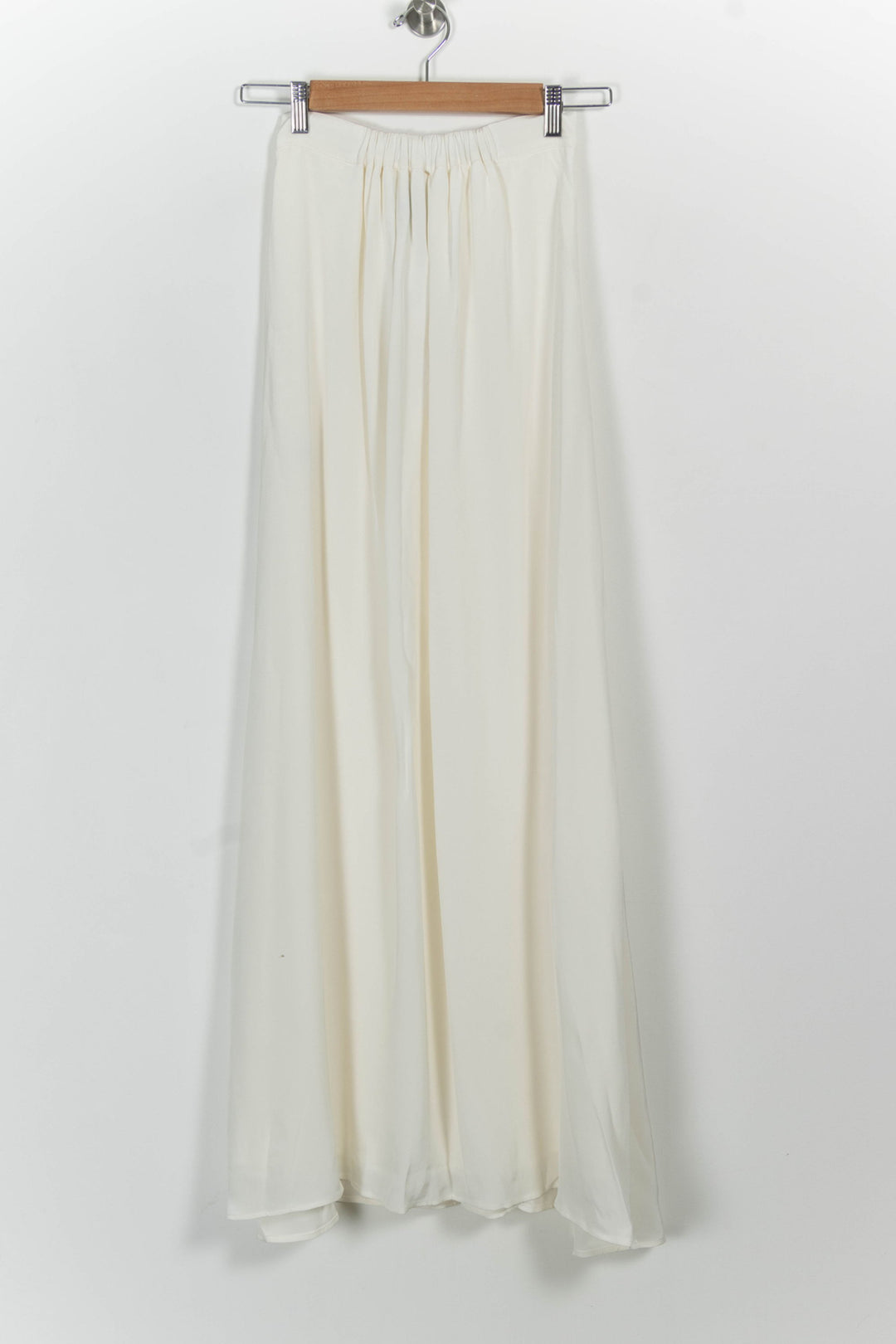 Jupe Longue Beige - Taille XS/34 de la marque Maison Lemoine | PARAD101046 - Vendu par Paradigme - Image 4