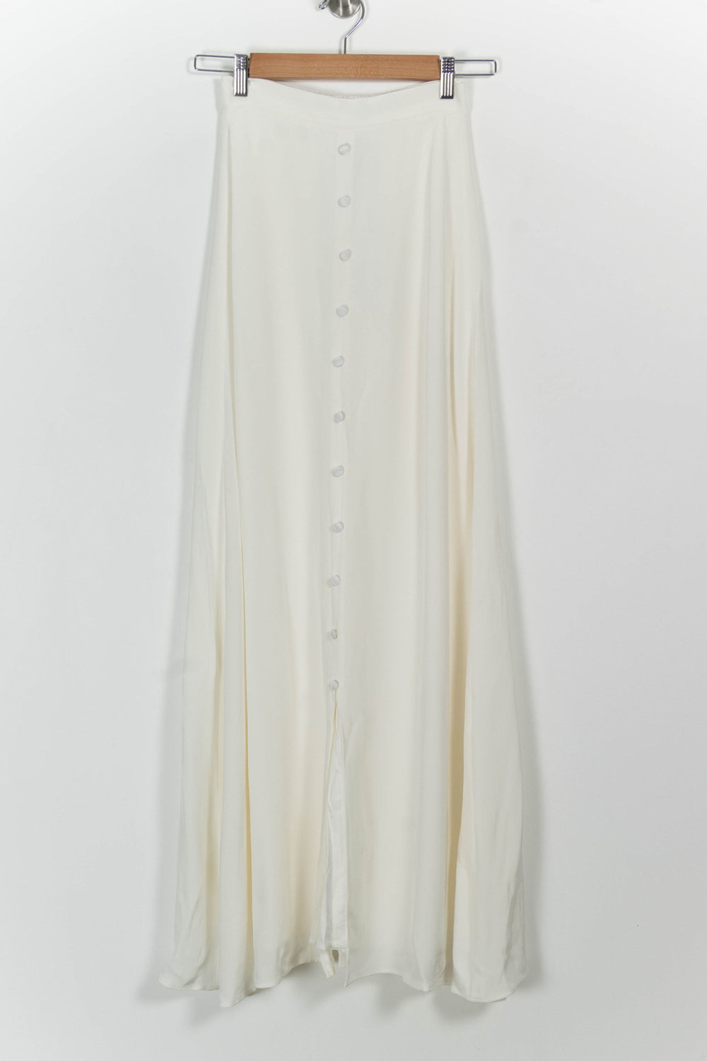 Jupe Longue Beige - Taille XS/34 de la marque Maison Lemoine | PARAD101046 - Vendu par Paradigme - Image 2