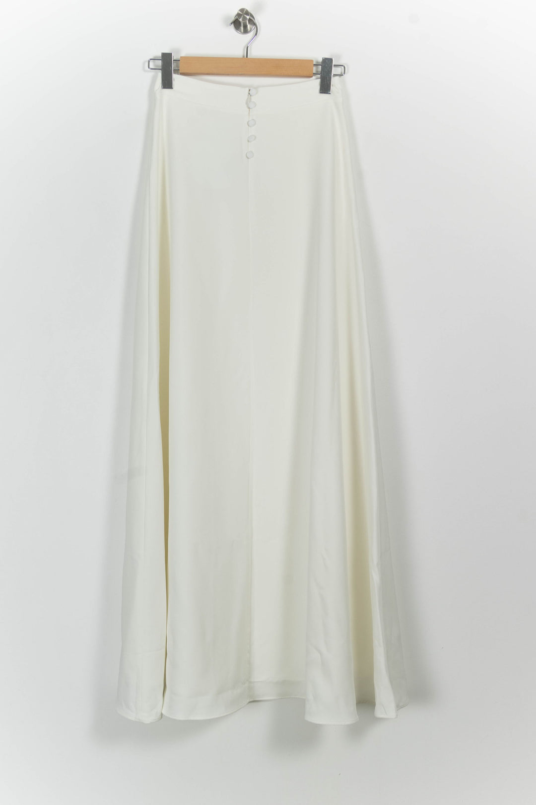 Jupe Longue Beige - Taille S/36 de la marque Maison Lemoine | PARAD101048 - Vendu par Paradigme - Image 4