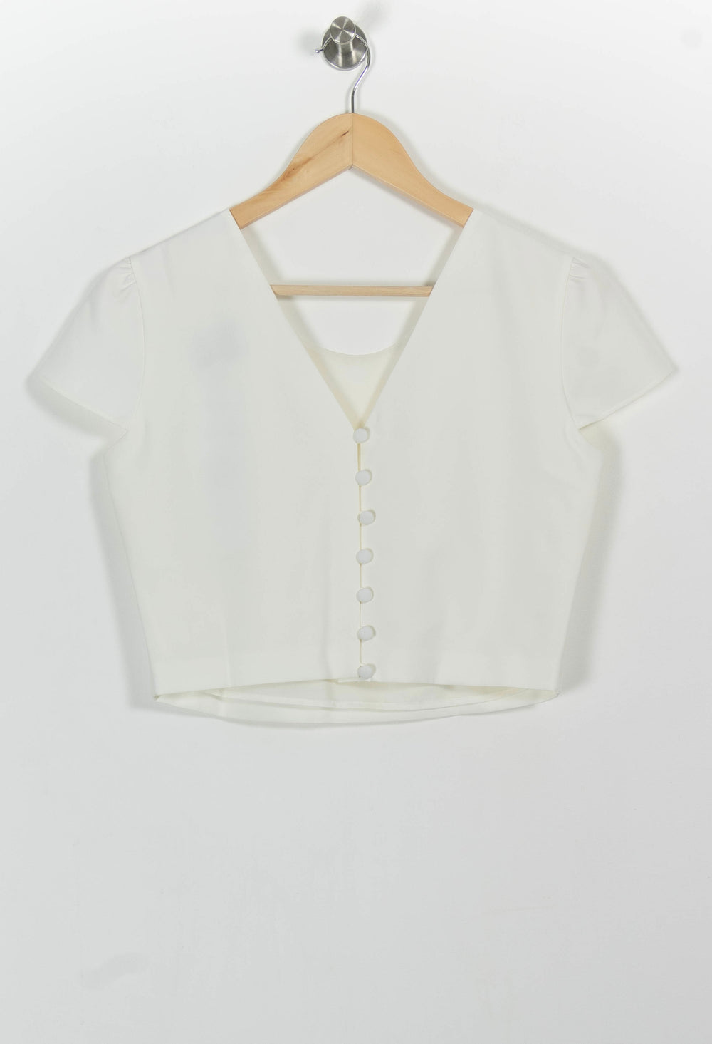 Top Blanc - Taille L/40 de la marque Maison Lemoine | PARAD101051 - Vendu par Paradigme - Image 4