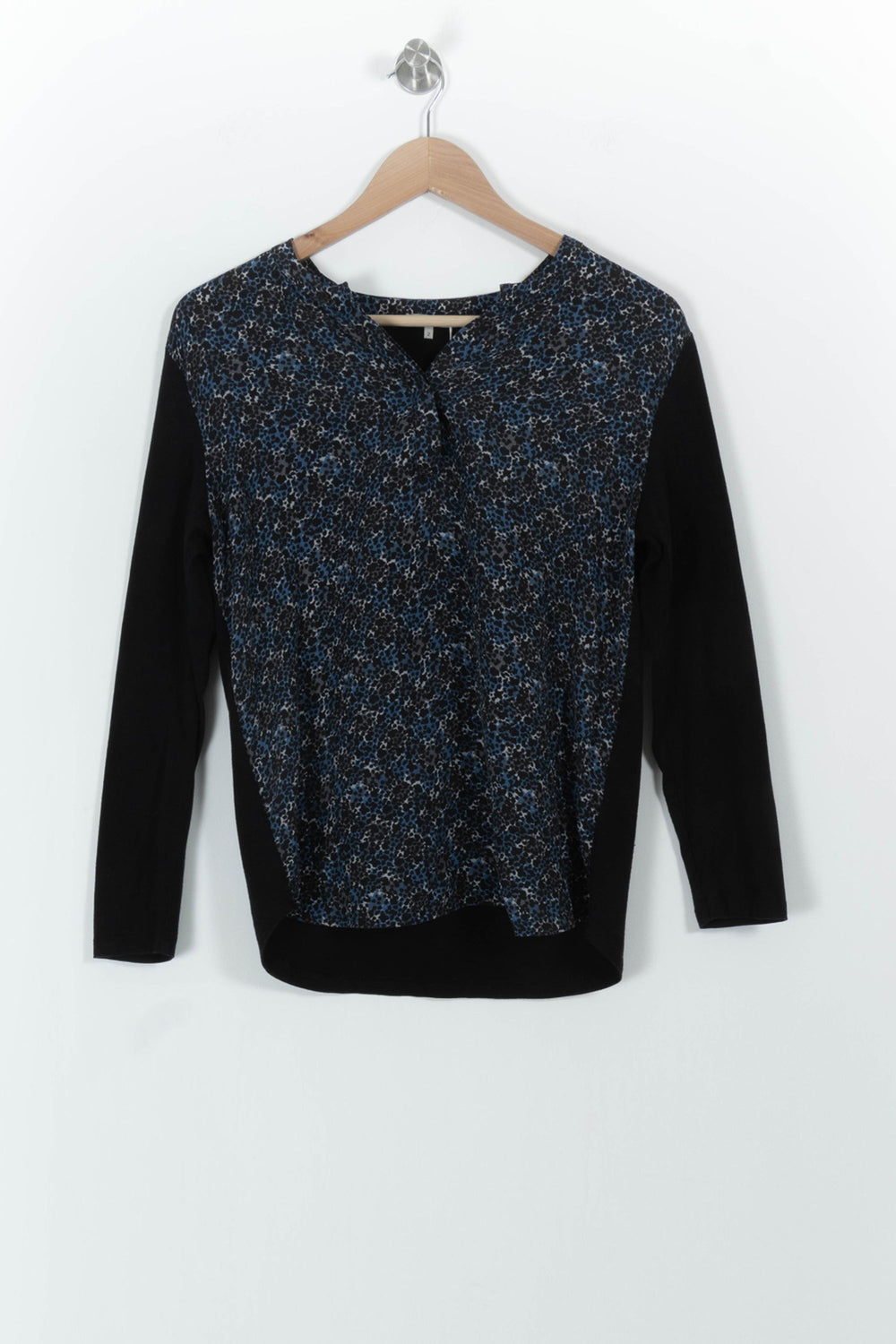 Pull Noir et Bleu - Taille M/38 de la marque Gerard Darel | PARAD101055 - Vendu par Paradigme - Image 2