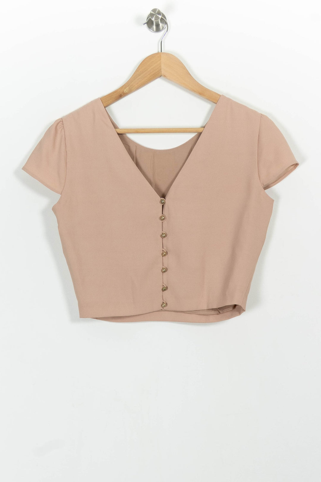 Top Beige - Taille M/38 de la marque Maison Lemoine | PARAD101064 - Vendu par Paradigme - Image 4