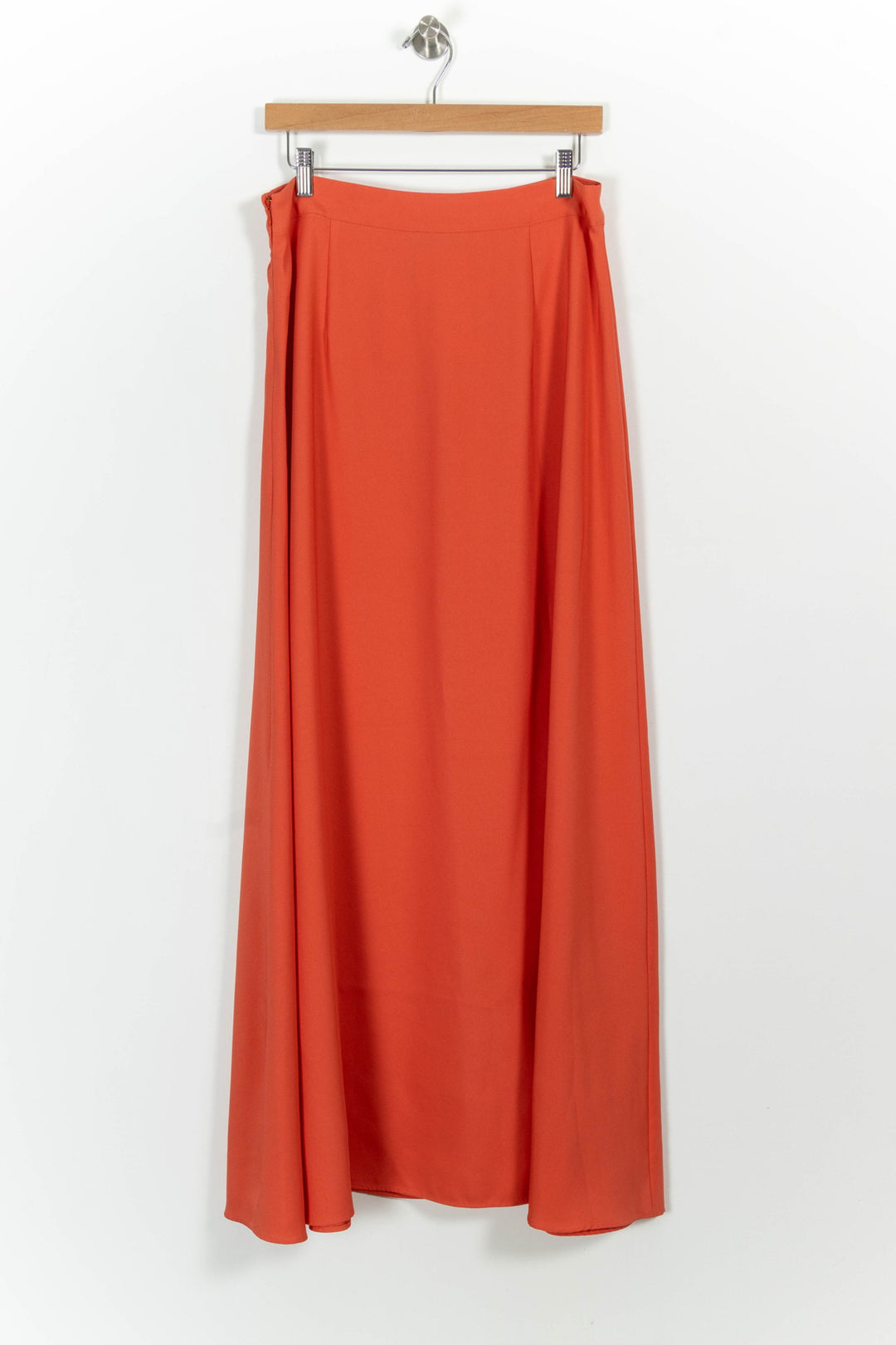 Jupe Longue Orange - Taille XL/42 de la marque Maison Lemoine | PARAD101065 - Vendu par Paradigme - Image 4
