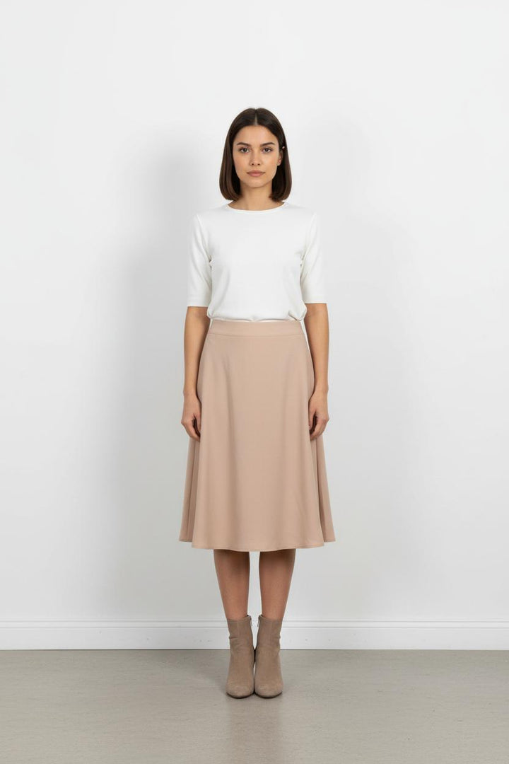 Jupe Évasée Rose - Taille XXXL/46 de la marque Maison Lemoine | PARAD101066 - Vendu par Paradigme - Image 1