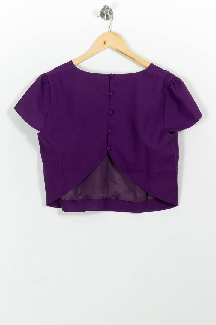 Top Violet - Taille XXL/44 de la marque Maison Lemoine | PARAD101073 - Vendu par Paradigme - Image 4