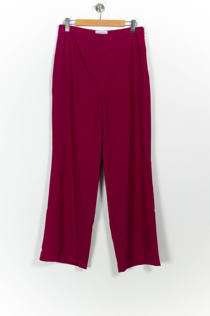 Pantalon Violet - Taille XXXL/46 de la marque Maison Lemoine | PARAD101074 - Vendu par Paradigme - Image 2