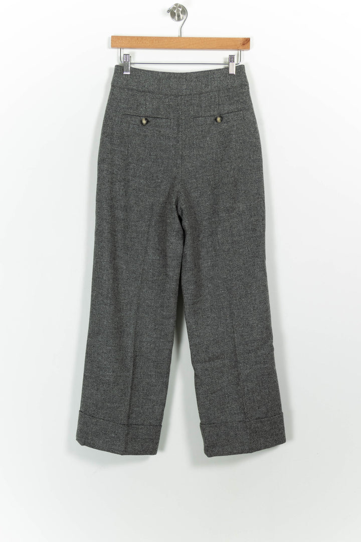 Pantalon Gris - Taille S/36 de la marque Sézane | PARAD101077 - Vendu par Paradigme - Image 4
