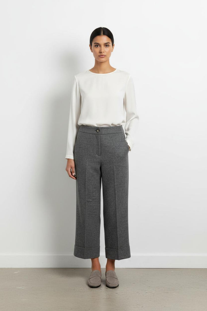 Pantalon Gris - Taille S/36 de la marque Sézane | PARAD101077 - Vendu par Paradigme - Image 1