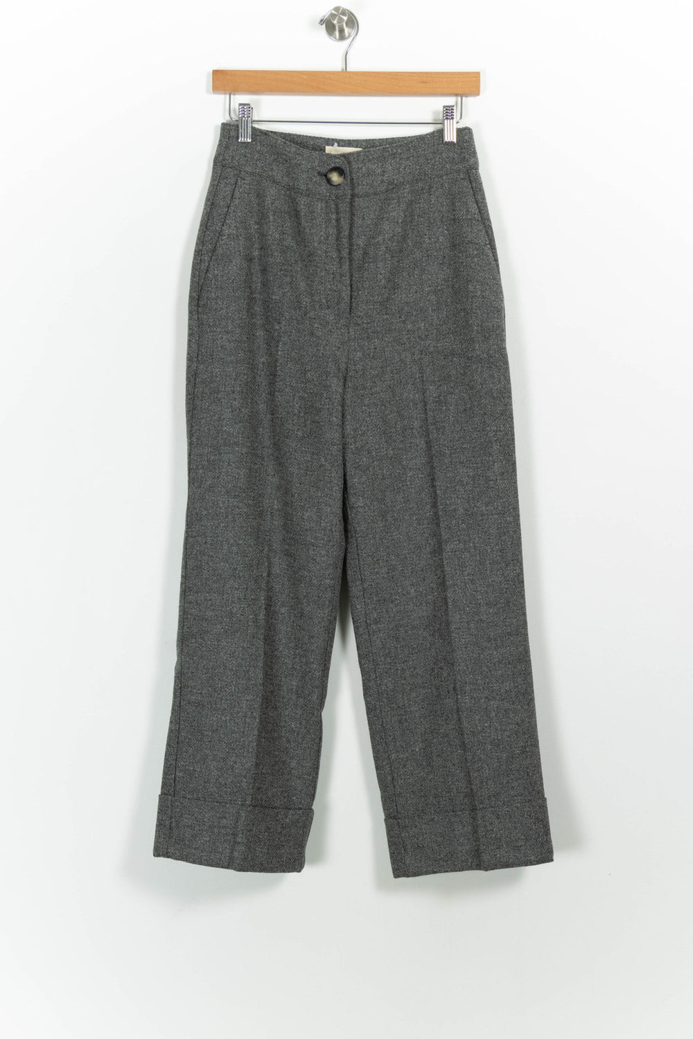 Pantalon Gris - Taille S/36 de la marque Sézane | PARAD101077 - Vendu par Paradigme - Image 2