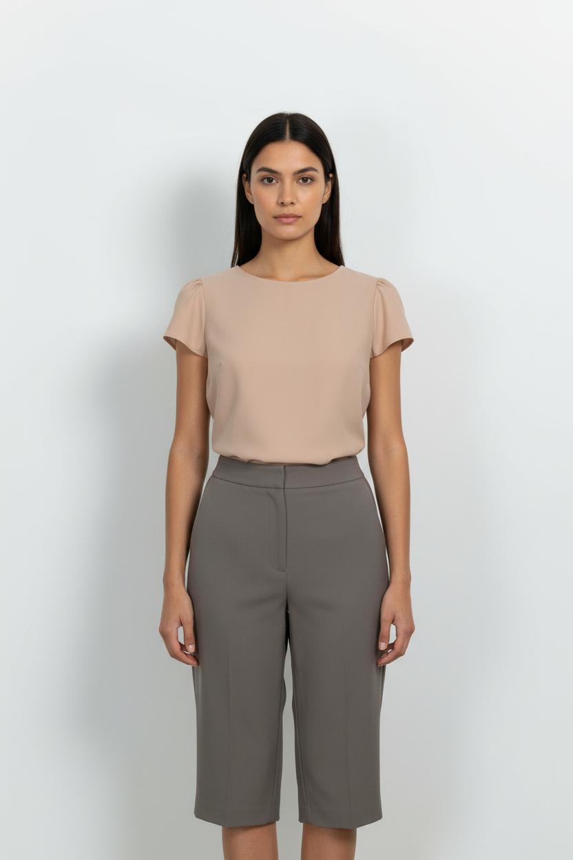 Top Beige - Taille XXL/44 de la marque Maison Lemoine | PARAD101078 - Vendu par Paradigme - Image 1