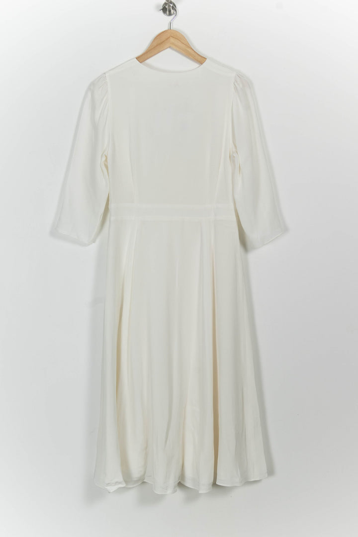 Robe Longue Beige - Taille L/40 de la marque Maison Lemoine | PARAD101079 - Vendu par Paradigme - Image 4