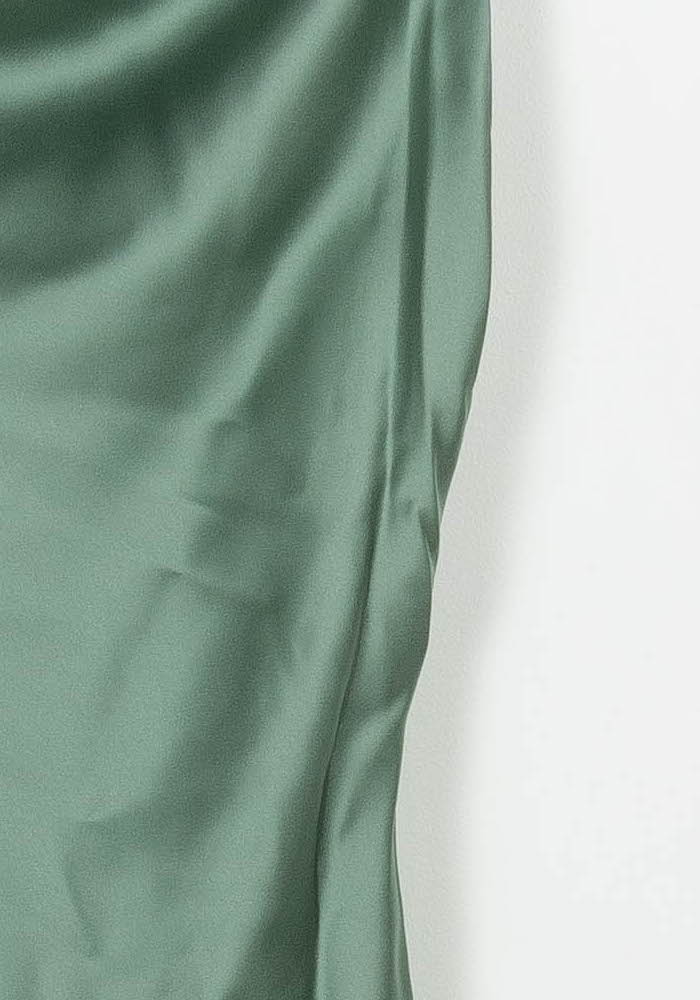 Robe Longue Verte - Taille XS/34 de la marque Maison Lemoine | PARAD101080 - Vendu par Paradigme - Image 3