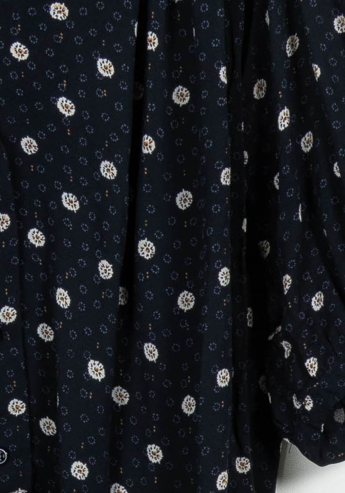 Blouse Bleue et Blanche - Taille XS/34 de la marque Sessùn | PARAD101081 - Vendu par Paradigme - Image 3