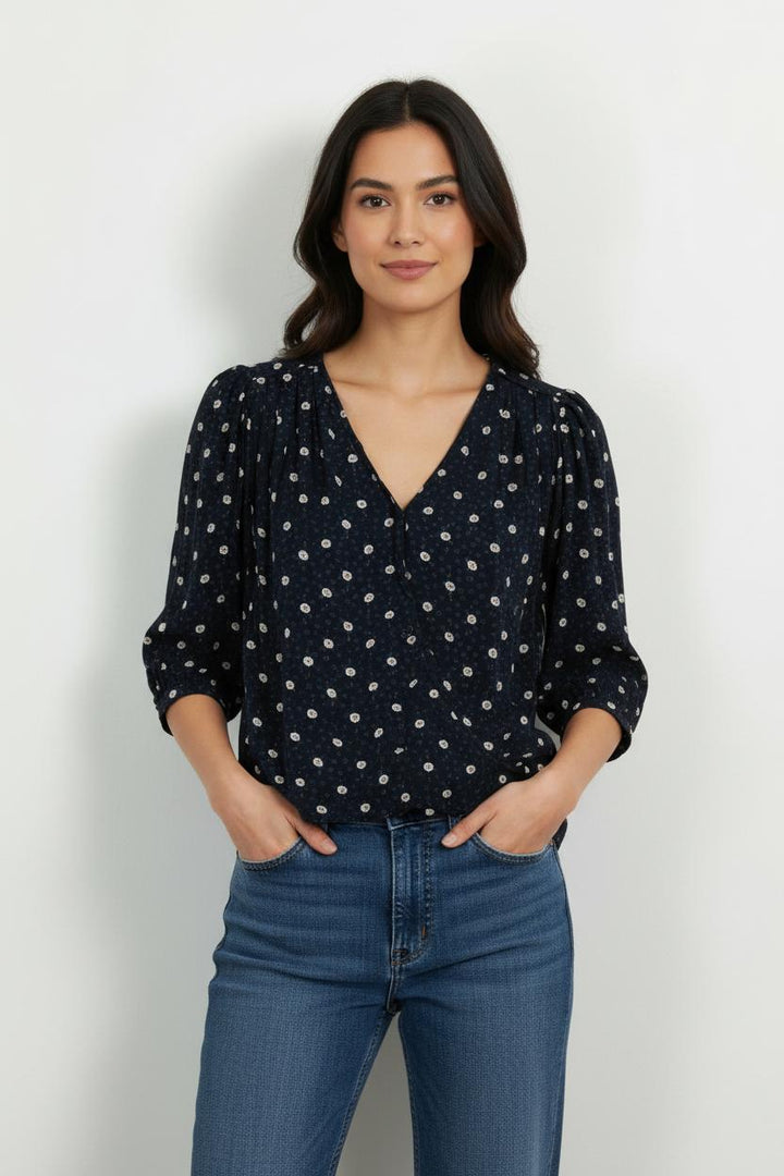 Blouse Bleue et Blanche - Taille XS/34 de la marque Sessùn | PARAD101081 - Vendu par Paradigme - Image 1