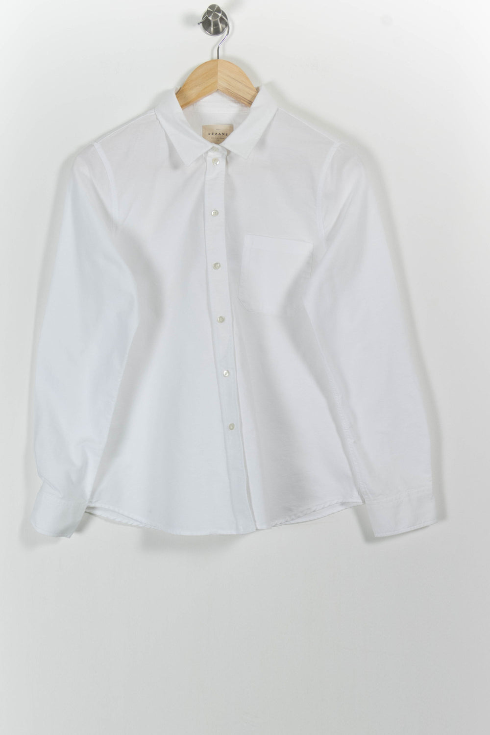 Chemise Blanche - Taille M/38 de la marque Sézane | PARAD101083 - Vendu par Paradigme - Image 2