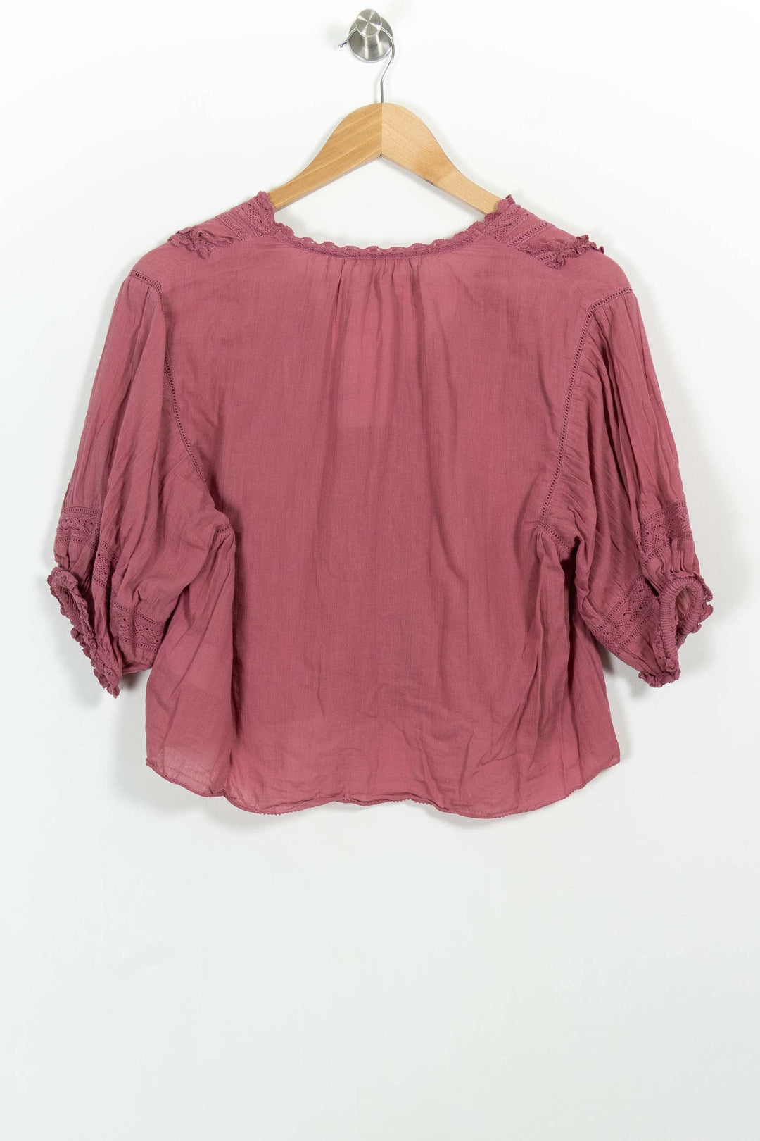 Blouse Rose - Taille S/36 de la marque Louise Misha | PARAD101086 - Vendu par Paradigme - Image 4