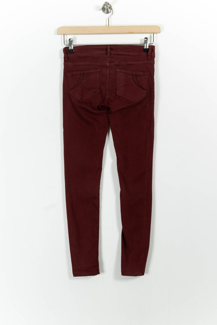 Jean Bordeaux - Taille XS/34 de la marque Maje | PARAD101088 - Vendu par Paradigme - Image 4