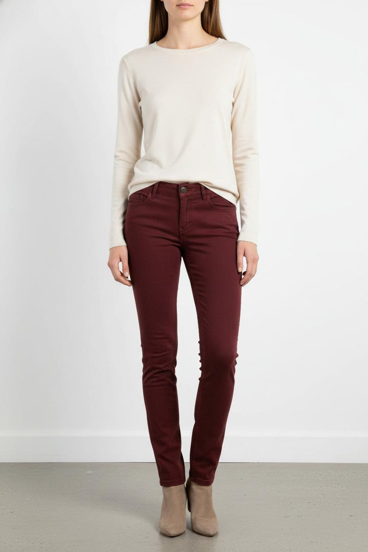 Jean Bordeaux - Taille XS/34 de la marque Maje | PARAD101088 - Vendu par Paradigme - Image 1