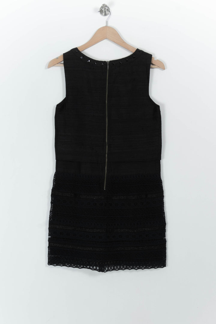 Robe Sans Manches Noire - Taille S/36 de la marque Vanessa Bruno - Athé | PARAD101089 - Vendu par Paradigme - Image 4