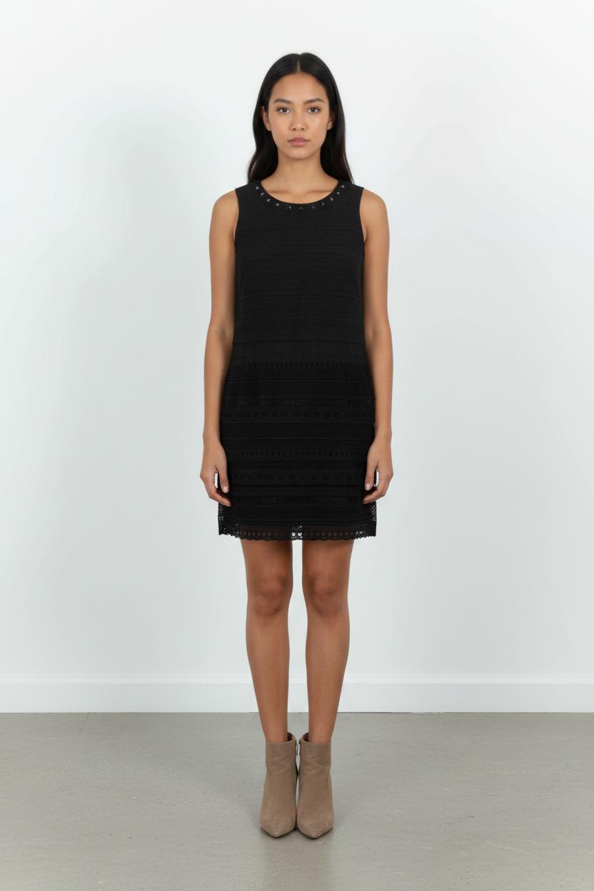 Robe Sans Manches Noire - Taille S/36 de la marque Vanessa Bruno - Athé | PARAD101089 - Vendu par Paradigme - Image 1