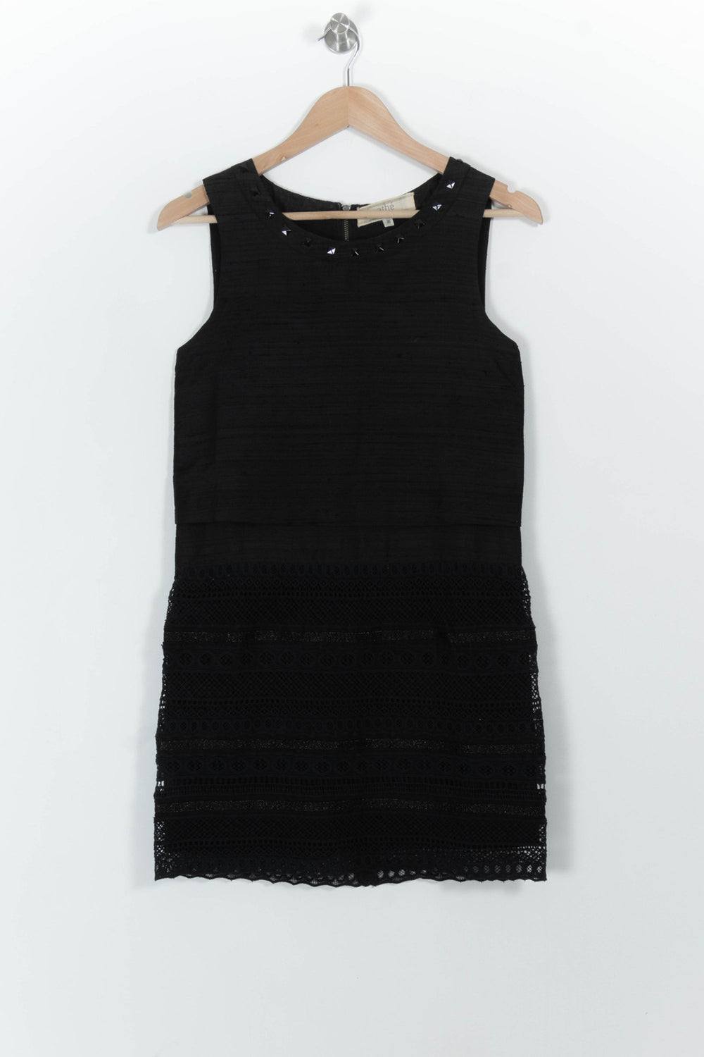 Robe Sans Manches Noire - Taille S/36 de la marque Vanessa Bruno - Athé | PARAD101089 - Vendu par Paradigme - Image 2
