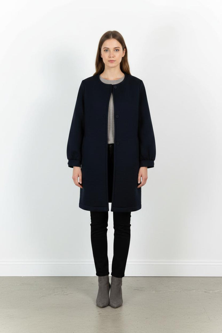 Manteau Bleu - Taille M/38 de la marque La Fée Maraboutée | PARAD101091 - Vendu par Paradigme - Image 1