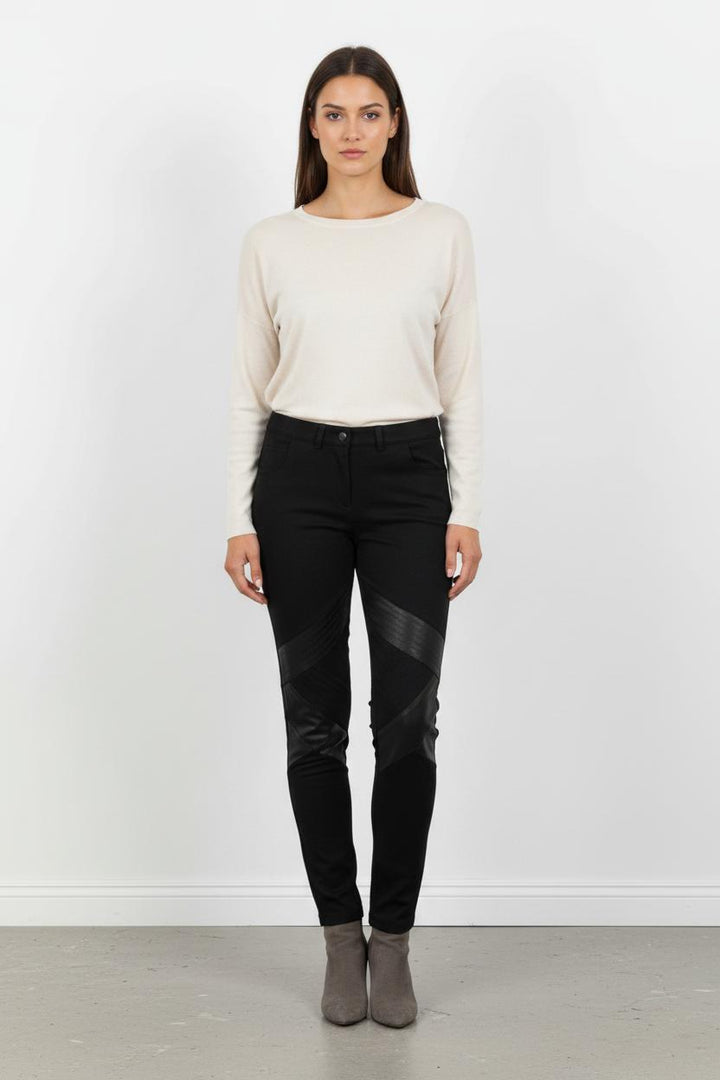 Legging Noir - Taille S/36 de la marque Vanessa Bruno - Athé | PARAD101092 - Vendu par Paradigme - Image 1