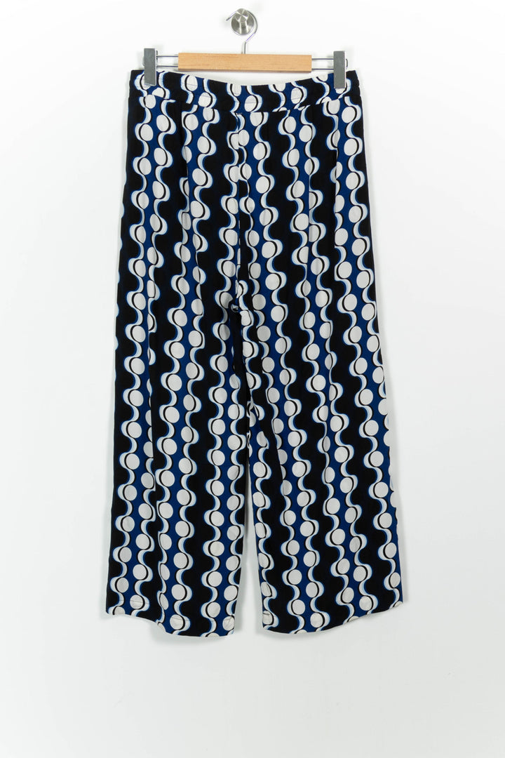 Pantalon Large Noir et Blanc - Taille XXL/44 de la marque La Fée Maraboutée | PARAD101114 - Vendu par Paradigme - Image 4