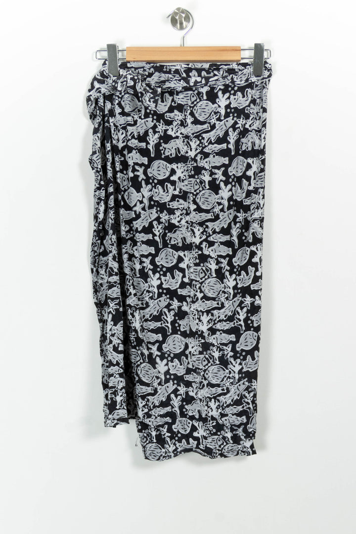 Jupe Longue Noire et Blanche - Taille T.U. de la marque Antik Batik | PARAD101116 - Vendu par Paradigme - Image 4