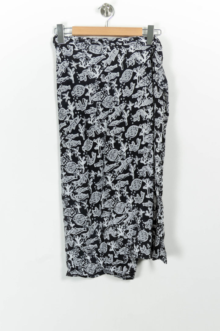 Jupe Longue Noire et Blanche - Taille T.U. de la marque Antik Batik | PARAD101116 - Vendu par Paradigme - Image 2