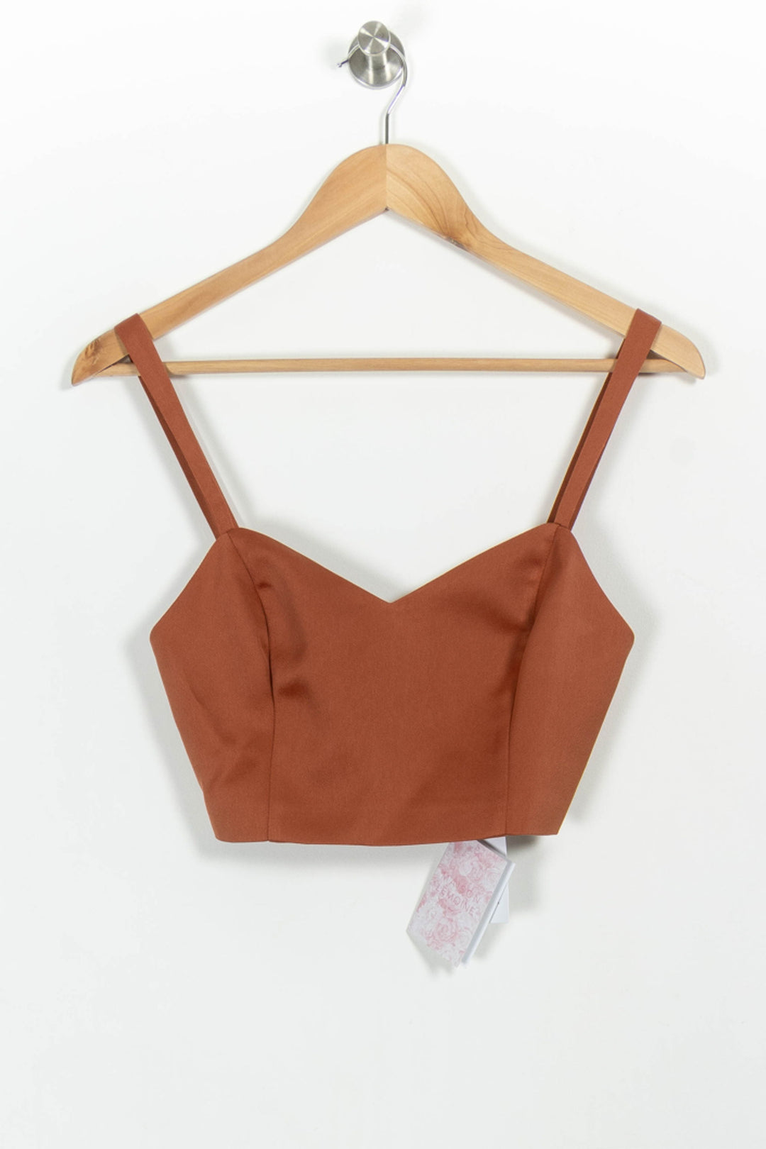 Cropped Marron - Taille XS/34 de la marque Maison Lemoine | PARAD101117 - Vendu par Paradigme - Image 2