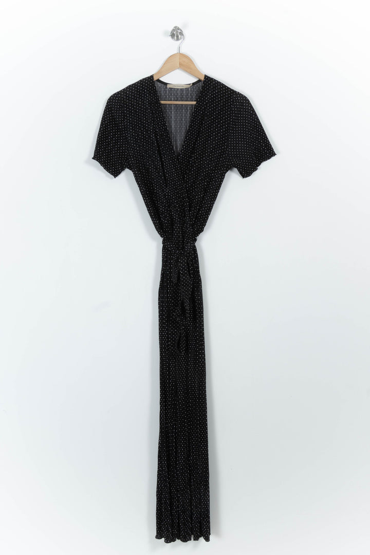 Combinaison Noire à Pois Blancs - Taille S/36 de la marque La Fée Maraboutée | PARAD101128 - Vendu par Paradigme - Image 2