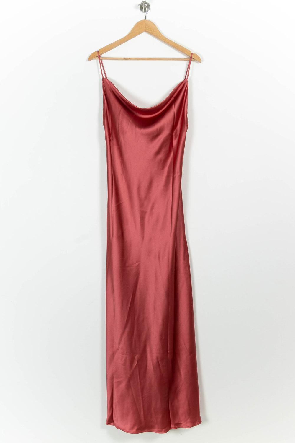 Robe Longue Bordeaux - Taille L/40 de la marque Maison Lemoine | PARAD101129 - Vendu par Paradigme - Image 2