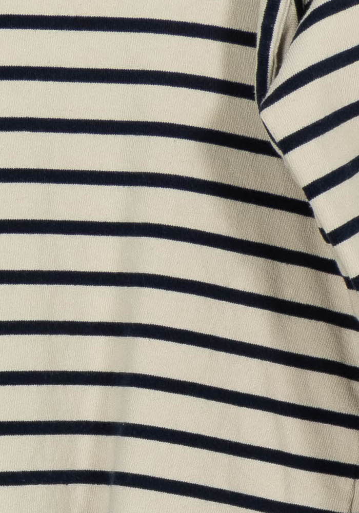 Marinière Écrue et Marine - Taille M/38 de la marque Rosaé Paris | PARAD101145 - Vendu par Paradigme - Image 3