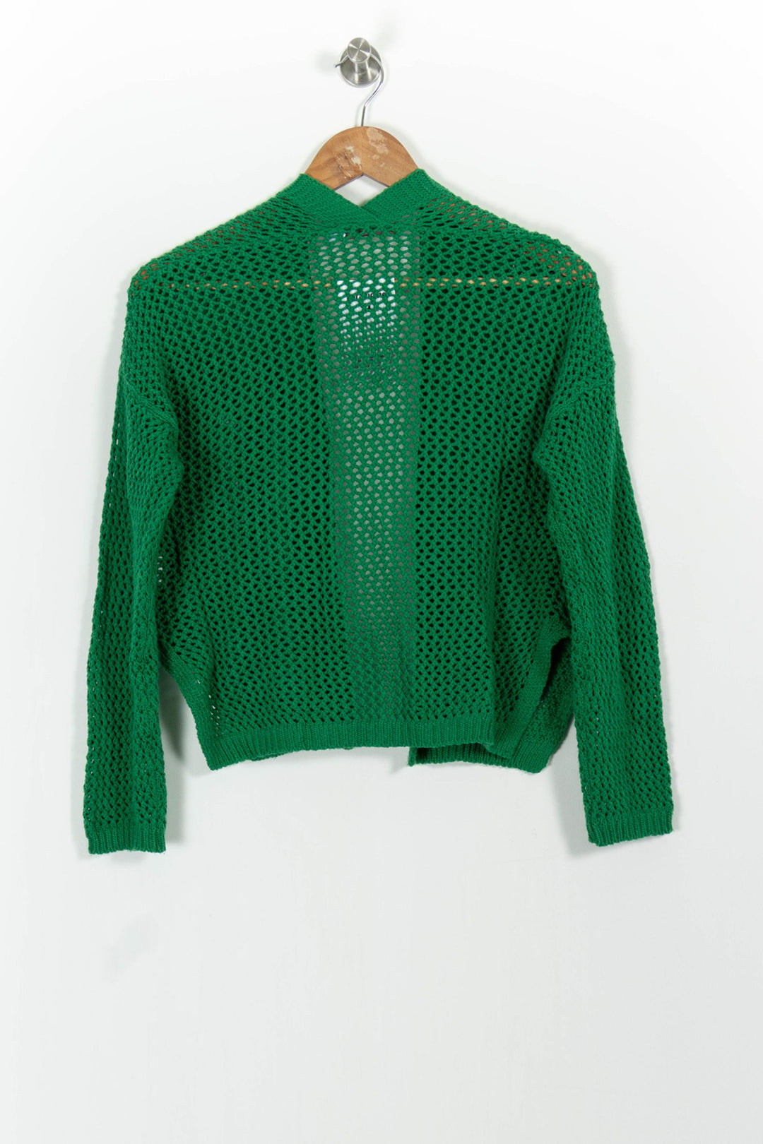 Gilet Vert - Taille XS/34 de la marque La Fée Maraboutée | PARAD101151 - Vendu par Paradigme - Image 4