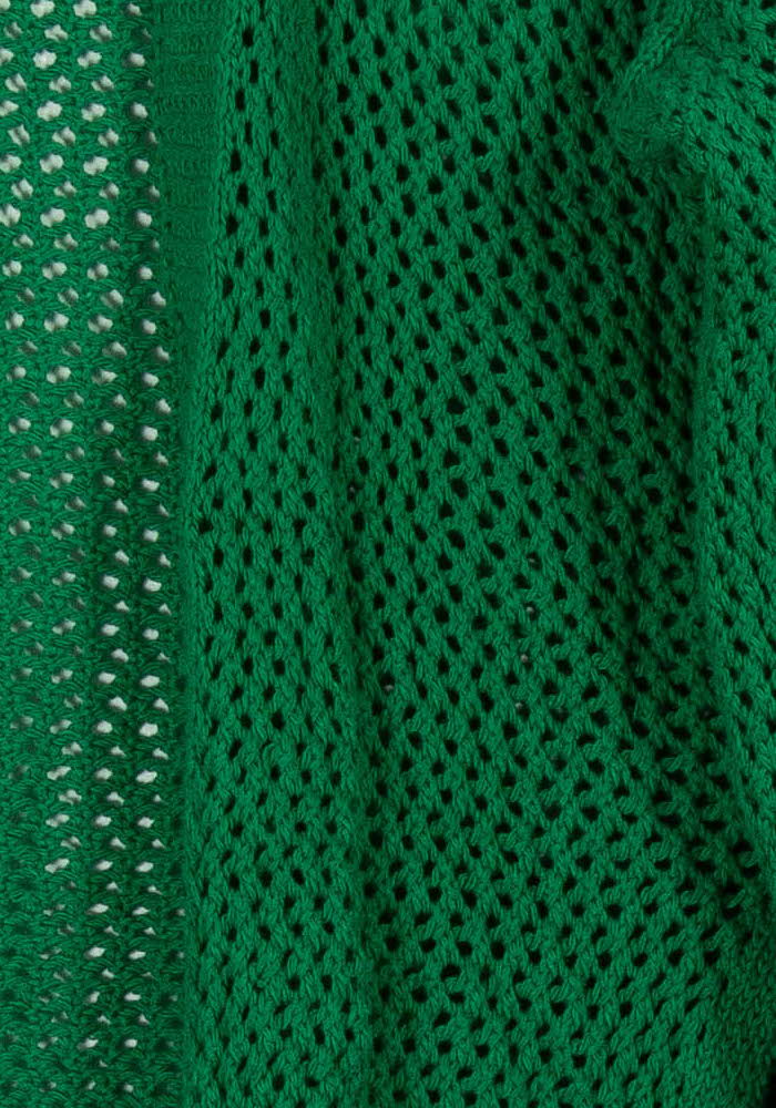 Gilet Vert - Taille XS/34 de la marque La Fée Maraboutée | PARAD101151 - Vendu par Paradigme - Image 3