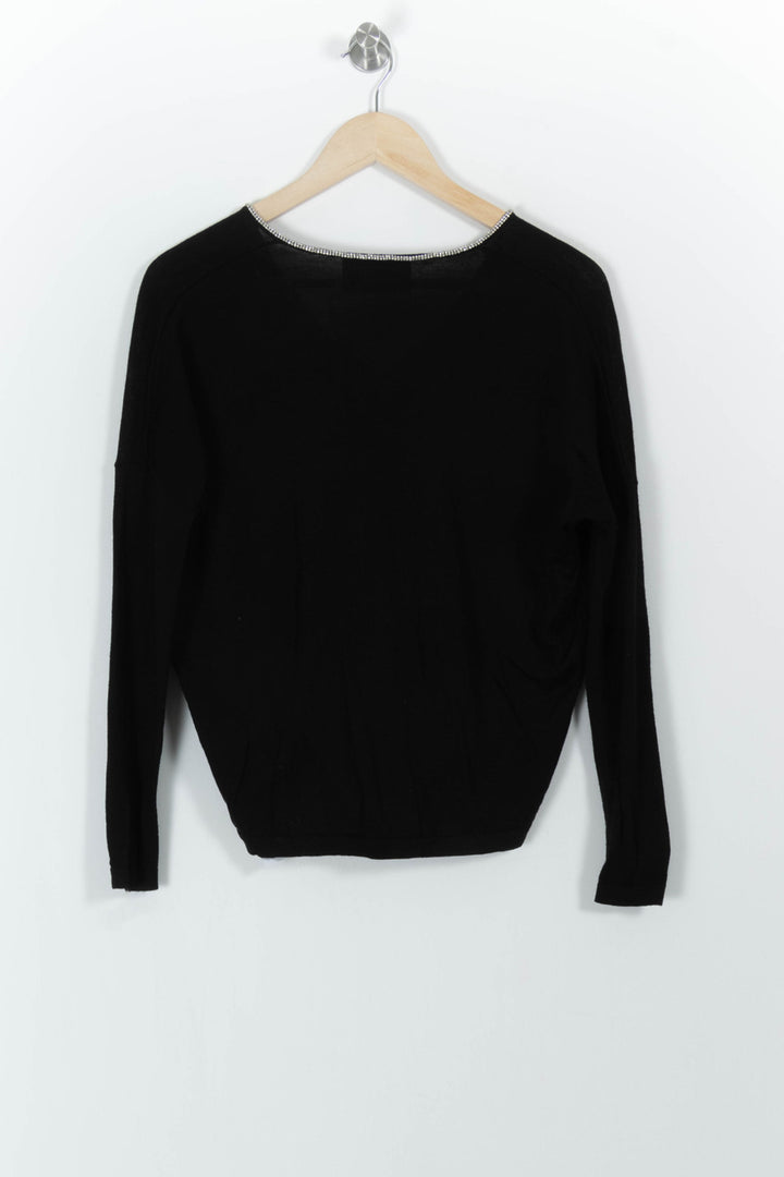 Pull Noir - Taille XS/34 de la marque Bérénice | PARAD101160 - Vendu par Paradigme - Image 4