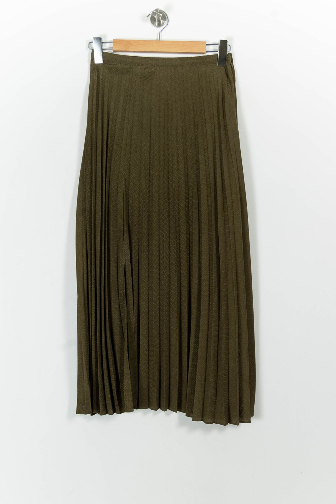Jupe Plissée Verte - Taille S/36 de la marque Bérénice | PARAD101162 - Vendu par Paradigme - Image 2