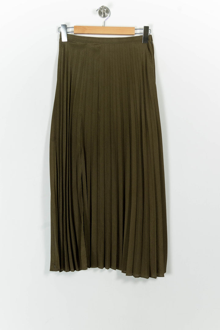 Jupe Plissée Verte - Taille S/36 de la marque Bérénice | PARAD101162 - Vendu par Paradigme - Image 2