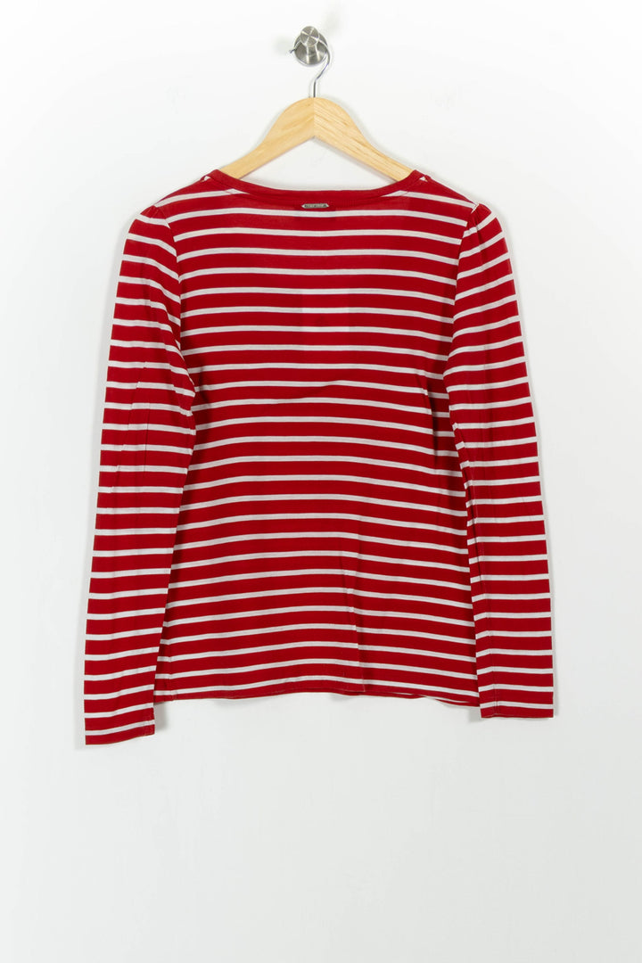 Marinière Rouge et Blanche - Taille L/40 de la marque One Step | PARAD101163 - Vendu par Paradigme - Image 4