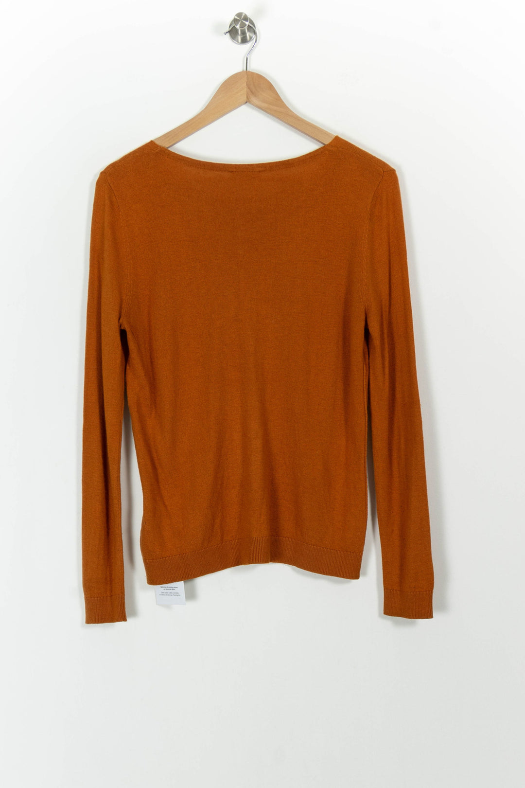 Pull Orange - Taille S/36 de la marque American Vintage | PARAD101178 - Vendu par Paradigme - Image 4