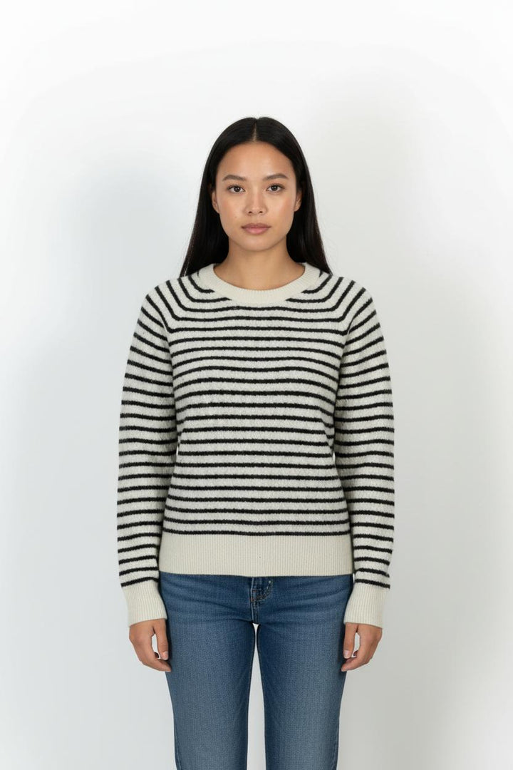 Pull Blanc et Noir - Taille L/40 de la marque Levi's | PARAD101179 - Vendu par Paradigme - Image 1