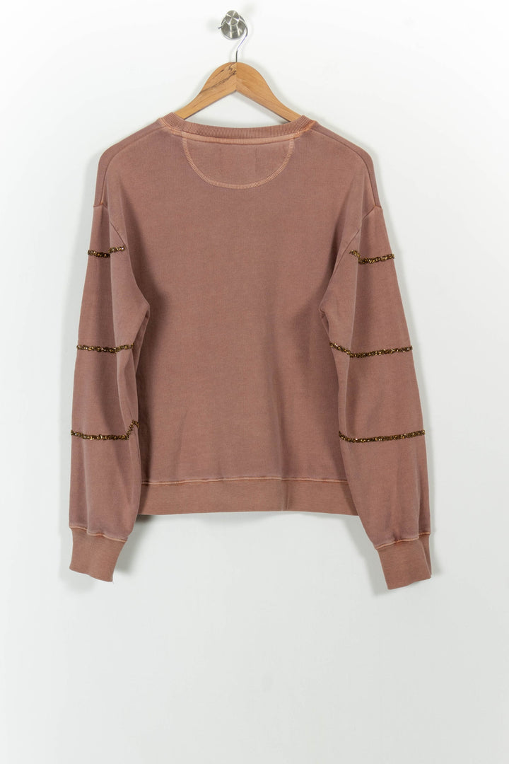Sweat Rose - Taille M/38 de la marque Léon & Harper | PARAD101181 - Vendu par Paradigme - Image 4