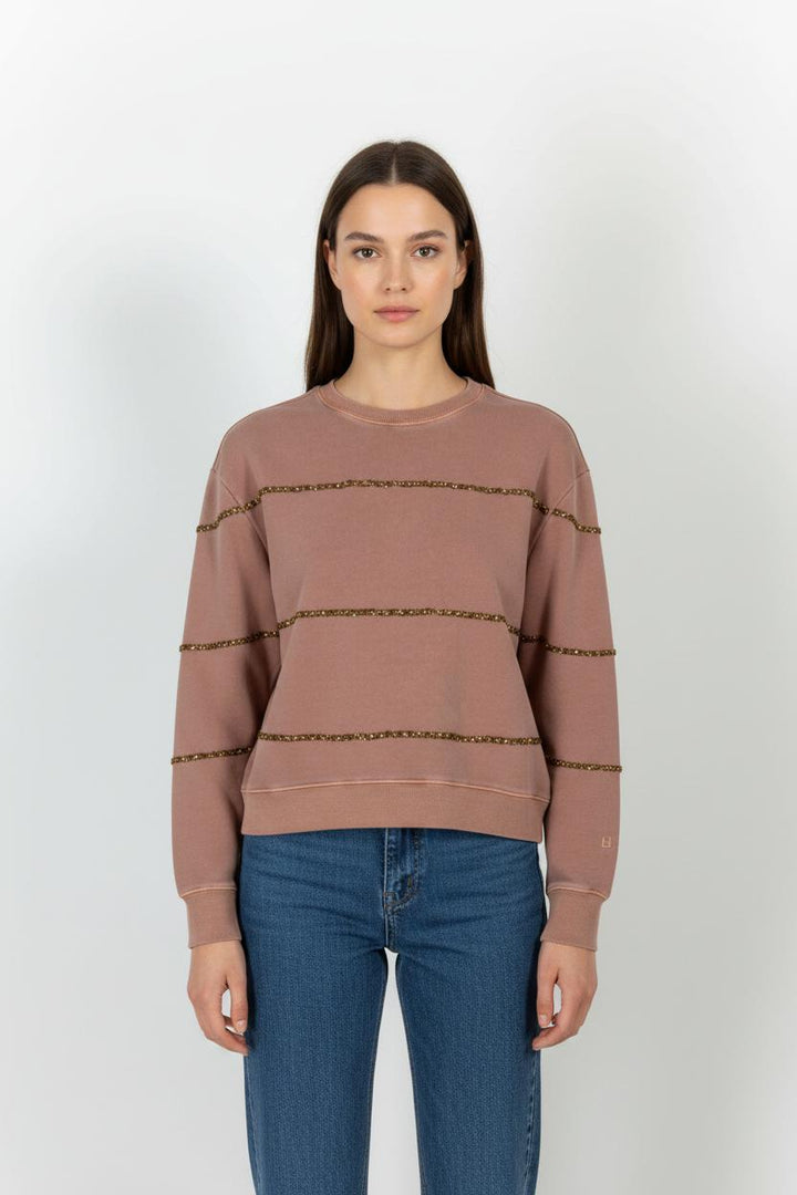 Sweat Rose - Taille M/38 de la marque Léon & Harper | PARAD101181 - Vendu par Paradigme - Image 1