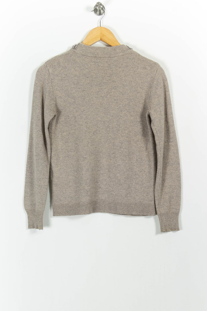Pull Gris - Taille S/36 de la marque Maison 123 | PARAD101196 - Vendu par Paradigme - Image 4