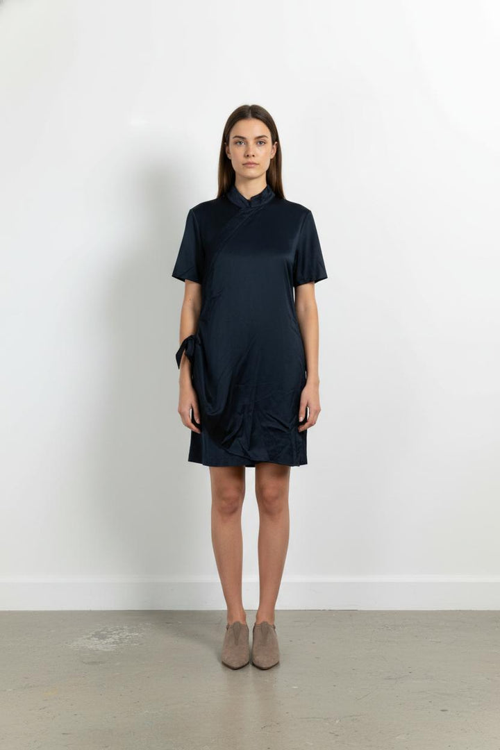 Robe Portefeuille Bleue - Taille XL/42 de la marque Vanessa Bruno | PARAD101204 - Vendu par Paradigme - Image 1