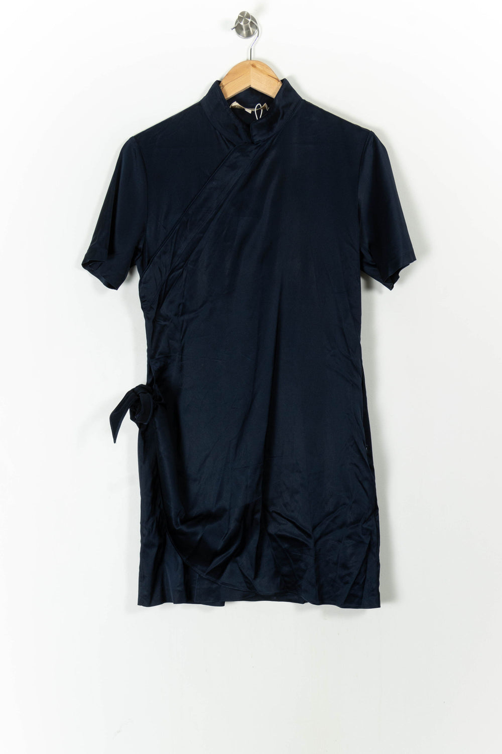 Robe Portefeuille Bleue - Taille XL/42 de la marque Vanessa Bruno | PARAD101204 - Vendu par Paradigme - Image 2
