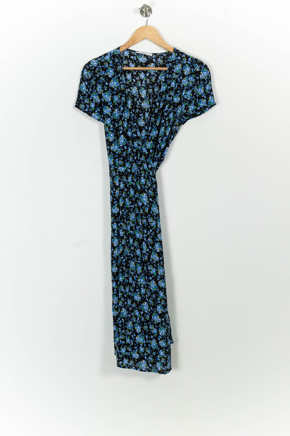 Robe Midi Bleue et Noire - Taille M/38 de la marque ZAPA | PARAD101214 - Vendu par Paradigme - Image 2