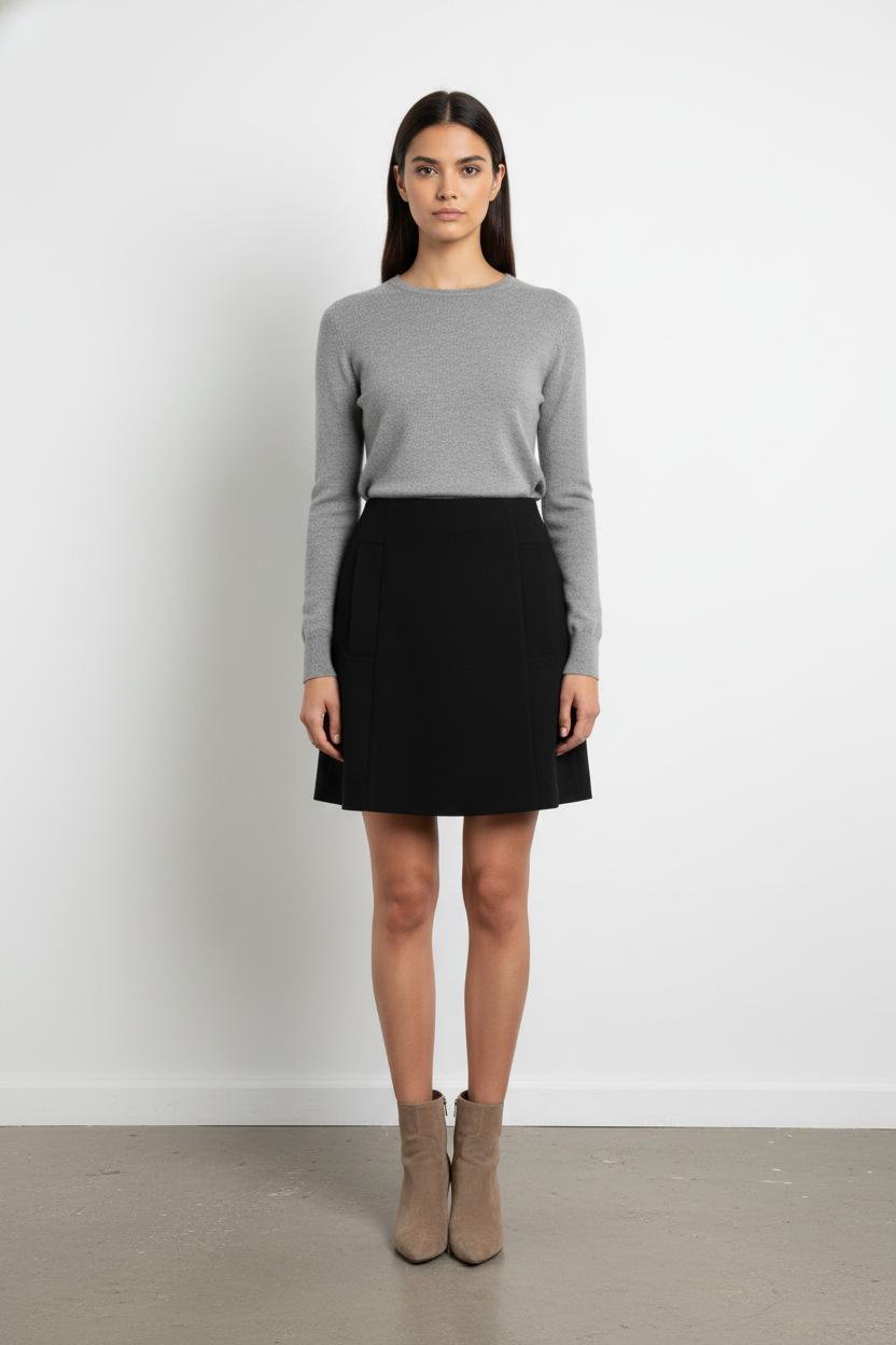 Jupe Courte Noire - Taille M/38 de la marque COS | PARAD101219 - Vendu par Paradigme - Image 1
