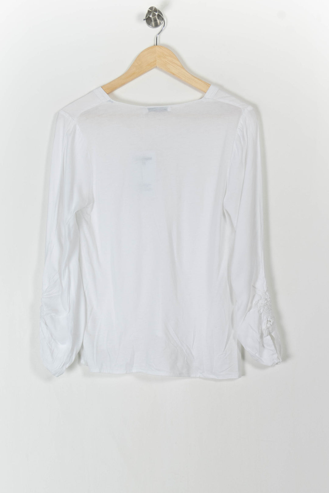 Blouse Blanche - Taille S/36 de la marque Sandro | PARAD101220 - Vendu par Paradigme - Image 4